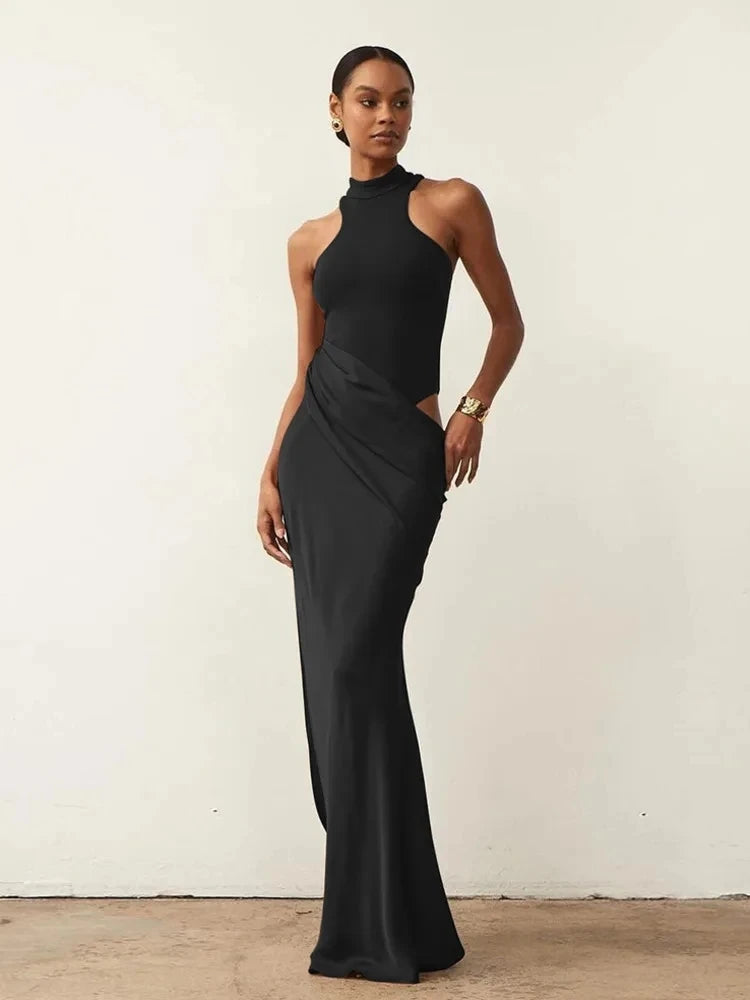 Hollow Out Maxi Dress